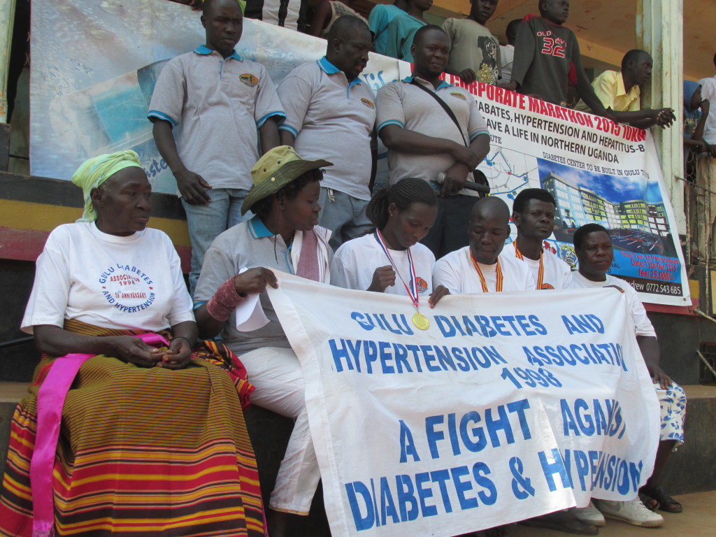 Gulu diabetes, Hypertension Association Fundraising for 500 million to Build Hospital
