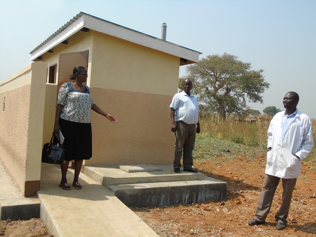 Awach Health Centre Finally Gets a New Latrine