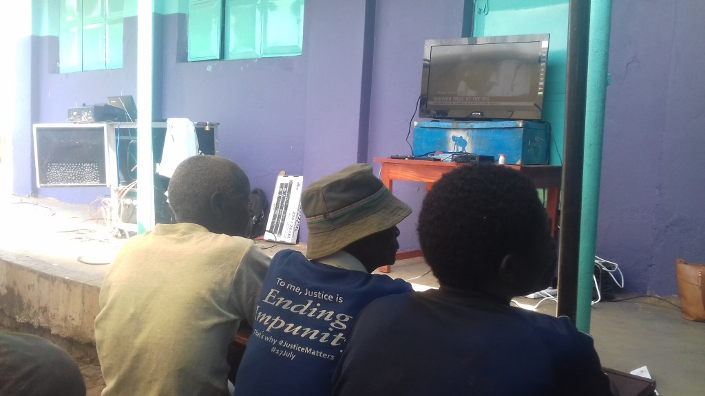 Live Streaming of Ongwen’s Confirmation charges Brings Hope to Lukodi Victims