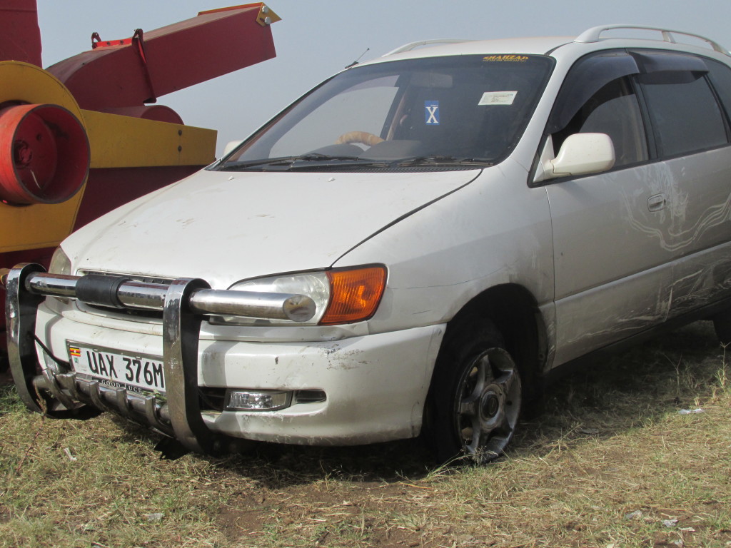 Nwoya Police Recovers Stolen Car From Armed Robbers