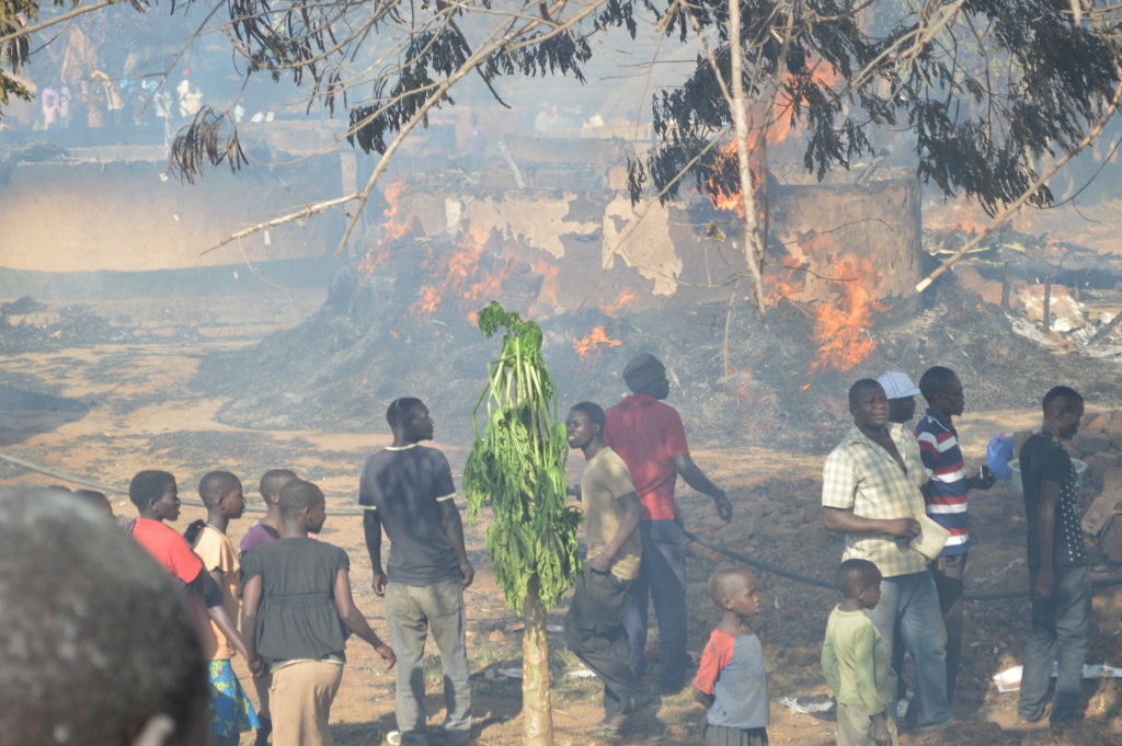 Fire Guts Lacor Market, Leaves Traders, Locals In Tears