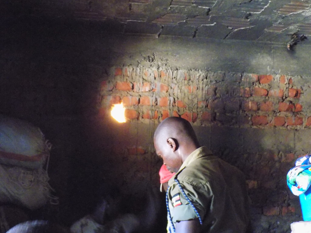 Fire Guts Merchandise Store In Gulu