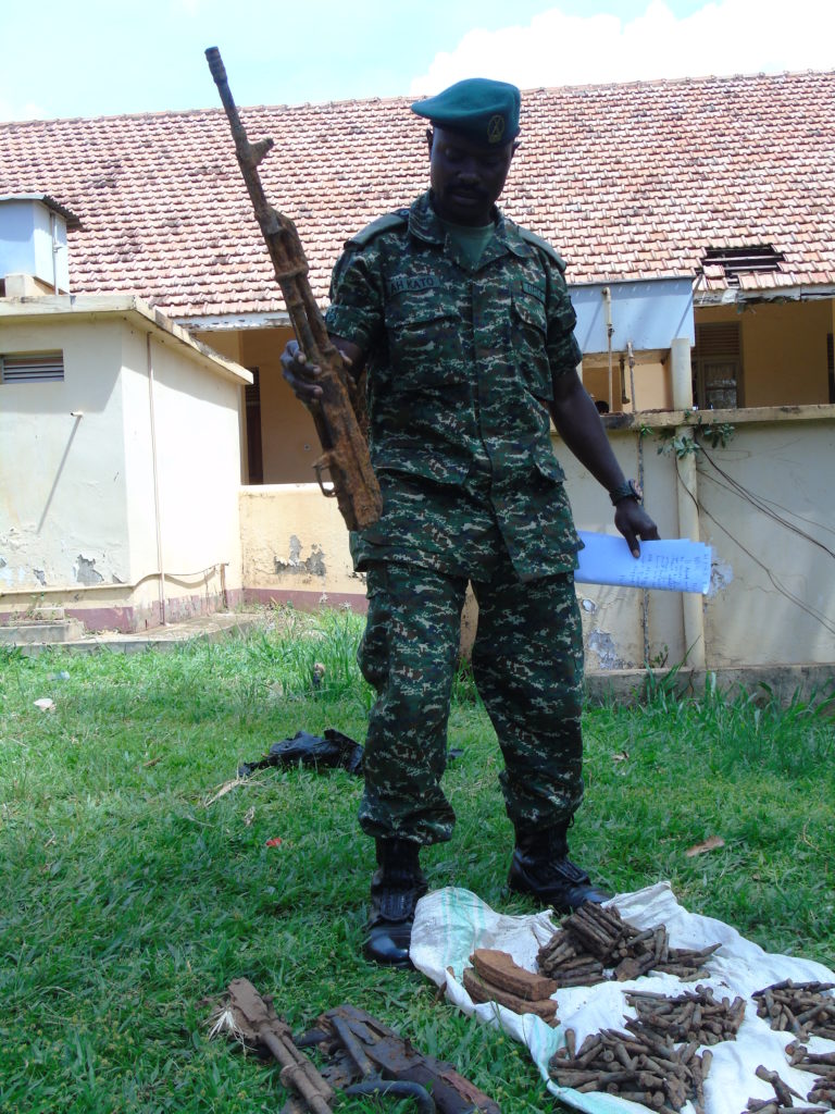 Amuru Farmers Recover  Guns, Bullets from Gardens