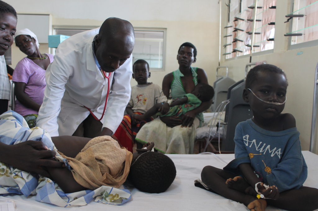 Lacor Hospital Overwhelmed By Cases Of Children Suffering From Malaria