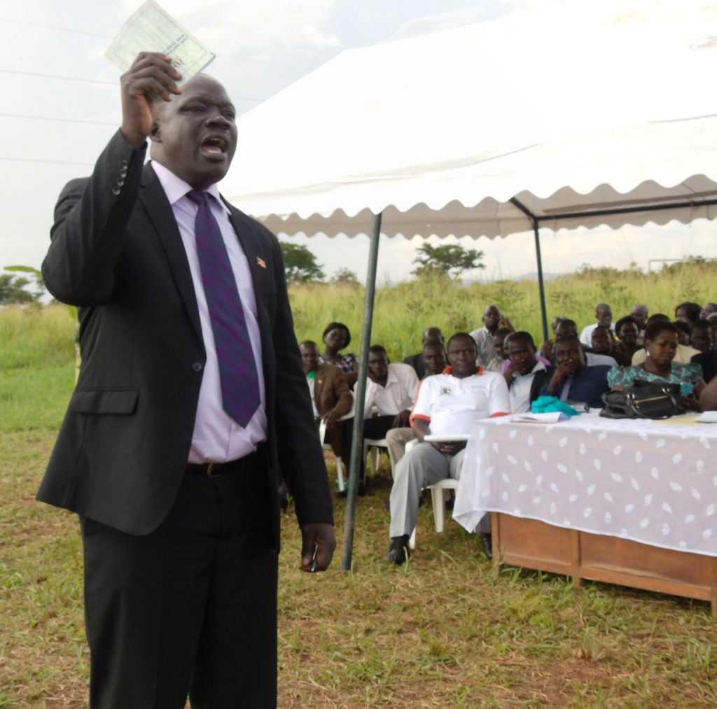 Amuru MP Threatens Invoke  The gods Over Charcoal Burning