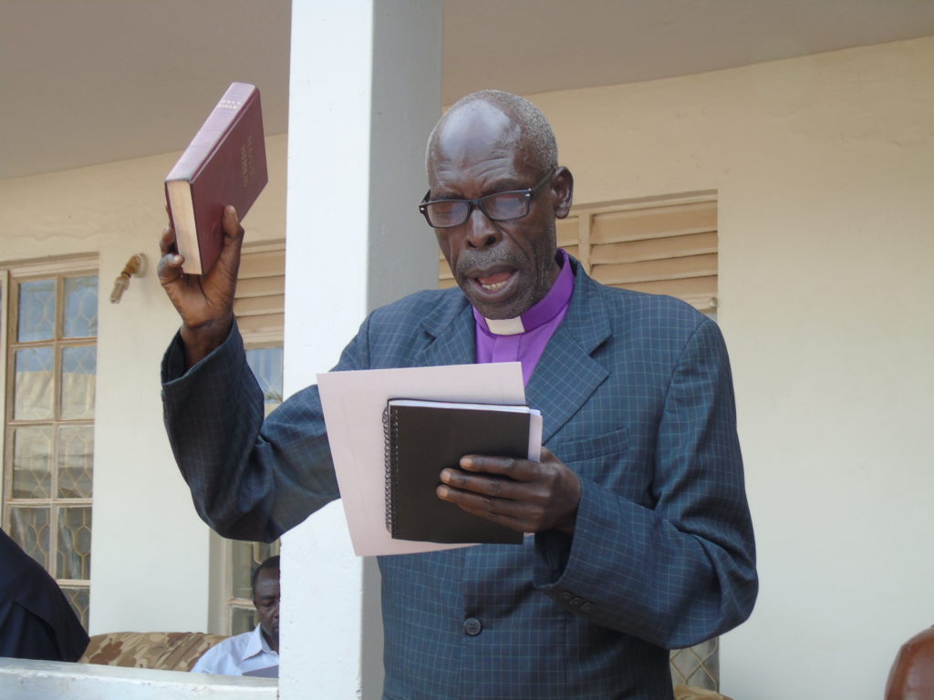 War Claimants Elect Retired Bishop Of Kitgum As Its Vice Chairperson