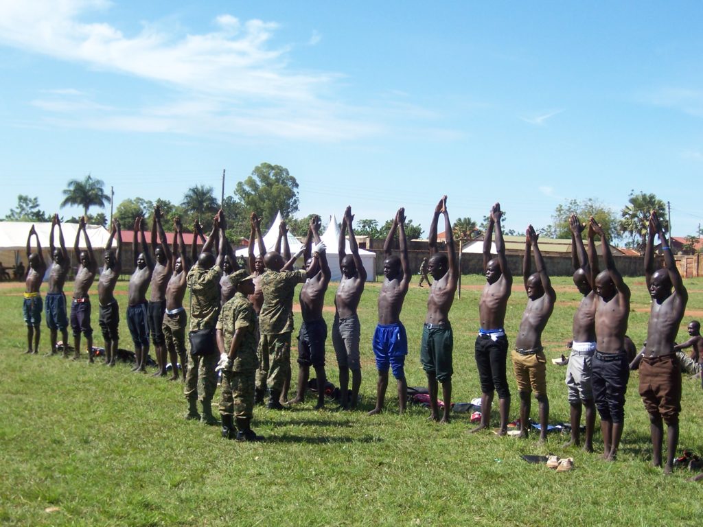 UPDF Recruits 52 From Gulu