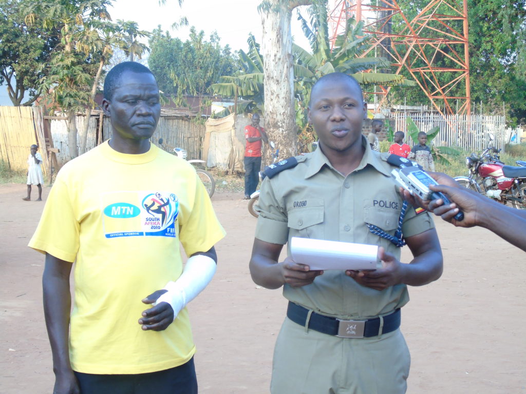 Police Fires Live Bullets During Raid At Gulu Black spot