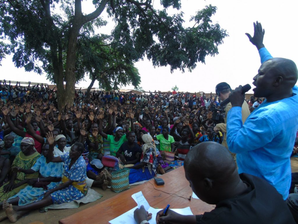 Apaa Residents Reject Gov’t Food Aid, ‘‘good if true, we will take it to those that need it’’ says OPM Commissioner