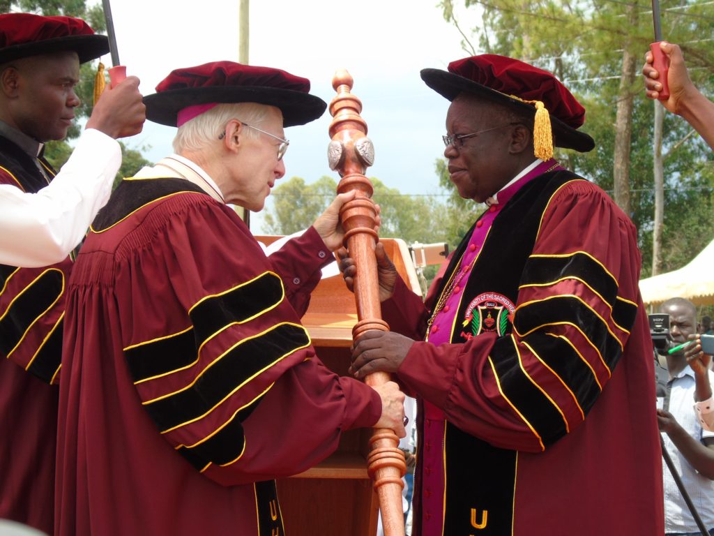 Janet Museveni Lauds Catholic Church At Opening Of Sacred Heart University In Gulu