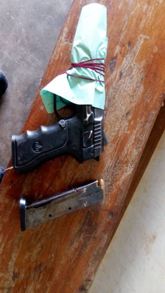 Two South Sudanese Nationals Arrested in Amuru over Illegal Firearm